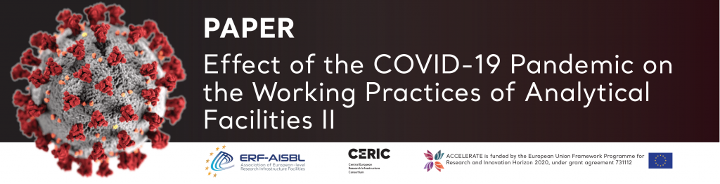 PAPER Effect of the COVID 19 Pandemic on the Working Practices of Analytical Facilities II banner2